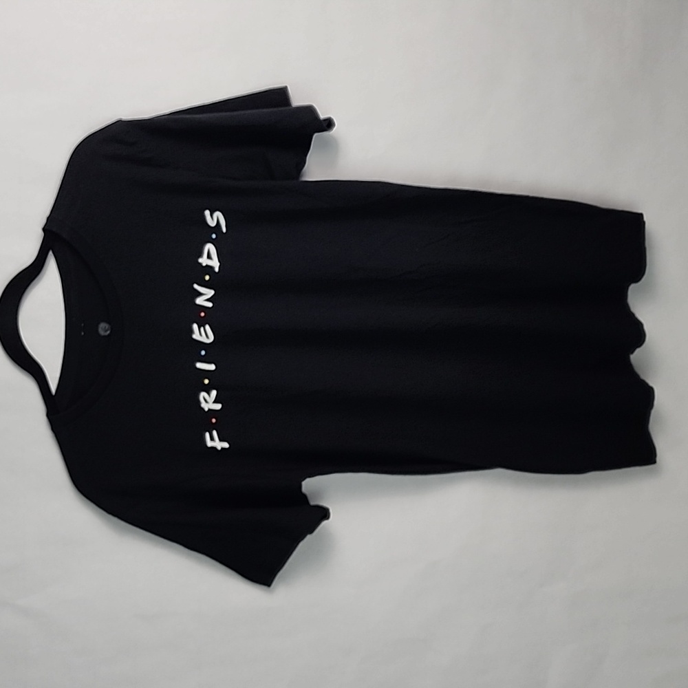Mens FRIENDS TV series Tshirt Medium Black Short Sleeve